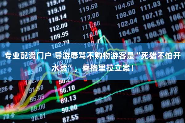 专业配资门户 导游辱骂不购物游客是“死猪不怕开水烫”，香格里拉立案！