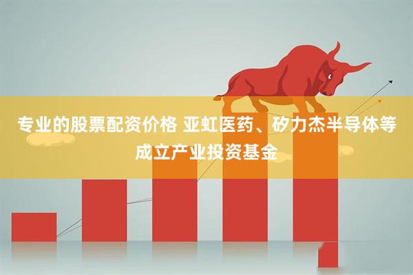 专业的股票配资价格 亚虹医药、矽力杰半导体等成立产业投资基金